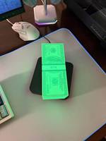 <strong>Best</strong>-<strong>selling</strong> <strong>Floating</strong> Money LED Night Light 360 Degree Rotating Dollar <strong>Lamp</strong> Trendy Technology Product Levitating Dollar Light