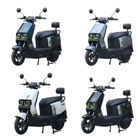 Motocicleta Eléctrica de Alto Rendimiento de 60V con Frenos de Disco Dobles, Scooter Eléctrico para la Ciudad, Directo de Fábrica