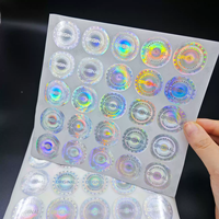 Étiquette de sécurité holographique personnalisée, étiquette 3D anti-effraction, étiquette anti-fraude, haute technologie, pharmaceutique, électronique, anti-effraction