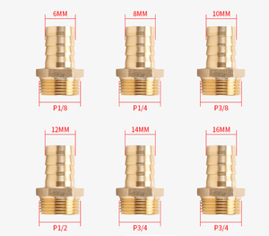 Accesorio de compresión de latón Conexiones de rosca de 4/6 puntos 20mm Buje de soldadura de forja Material <span class=keywords><strong>PPR</strong></span>/PE Suministros de agua Accesorios de tubería - Product Image 5