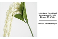 Amaranthus suspendu en cascade à 8 branches - Style Jardin Luxuriant - Décoration florale permanente pour arche de mariage et événements