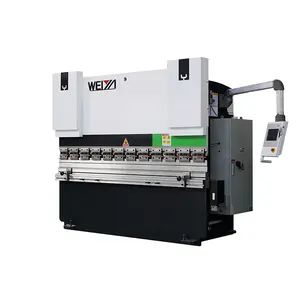 Weiya 300T3200 เครื่องกดเบรกไฮดรอลิก CNC พร้อมเครื่องดัดระบบ DA53T ให้บริการเครื่องจักรกลอัตโนมัติเต็มรูปแบบสีเขียว 2200