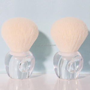 DIAS <span class=keywords><strong>Precio</strong></span> de Fábrica Nuevo Mango de Plástico Polvo Corporal Suave Niños Lindo Simple Tamaño de Viaje Venta al por mayor Rosa Pincel de Maquillaje Individual - Product Image 4