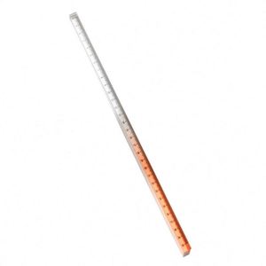 Regla Acrílica Transparente con Gradiente de Color, Borde Recto para Medir, para Estudiantes, Material de Oficina y Regalos Promocionales - Product Image 4