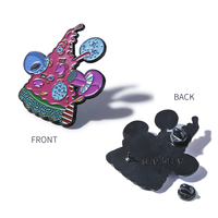 Kunshan Krell fabricant métal artisanat Anime broches Badge personnalisé émail dur broches avec support personnalisé émail broche support carte