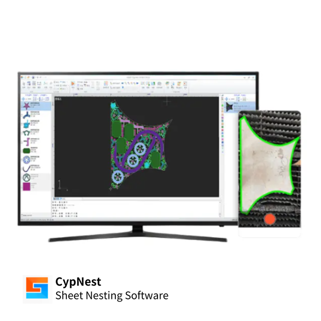 BOCHU CypNest Sheet Nesting Software Professional 2D Cutting for BOCHU Flat Cutting Laser Cutting Control System