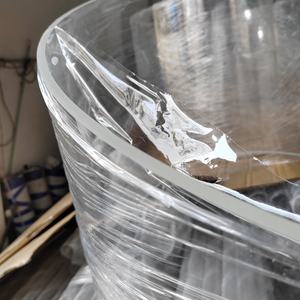 Tubo de Acrílico PMMA Transparente Personalizado de Cualquier Tamaño / Tuberías de PC Hechas con Materia Prima Importada - Product Image 2