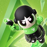 Grosir PVC untuk POP MART MEGA SPACE MOLLY bunga 400% boneka besar untuk POP Powerpuff