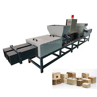 Machine de bloc de palette de presse Machine de bloc de bois de sciure Machine d'extrudeuse chaude de bloc de sciure
