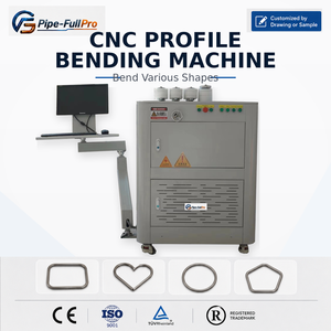 Cintreuse de profilés CNC bidirectionnelle à servomoteur pour cadres de miroirs courbes et caissons lumineux en aluminium - Product Image 1