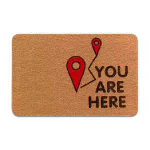 Felpudo moderno minimalista a rayas, rectangular, antideslizante, absorbente, para entrada de casa, poliuretano, fibra elástica, spandex - Product Image 4