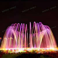 Fontaines d'eau en gros, Fontaine d'eau en acier inoxydable, Fontaine musicale dansante, Fontaine pour piscine, Installation sur site