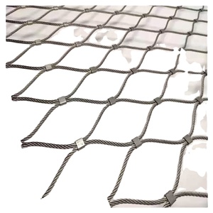 316 RVS Geweven Touwgaas 6cm Flexibel Corrosiebestendig met Snijdienst voor Papegaaienvolieren & Dierentuinen - Product Image 6