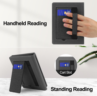 Casing Kindle Khusus untuk Kindle Paperwhite Generasi ke-12, Model Berdiri Vertikal dengan Tali Pegangan yang Dapat Disesuaikan, Anti Selip, Anti Jatuh