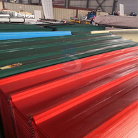 Tôle de toiture en acier ondulé prélaqué ASTM/AISI PPGL, revêtement couleur zinc-aluminium, couleur RAL personnalisée