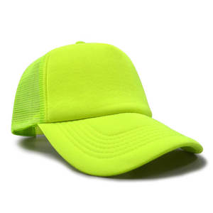 Casquette Trucker en Mousse Premium en Gros, Impression et Broderie Personnalisées du Logo, Casquettes Hiblan Unies à 5 Panneaux, Casquette de Pêche Tendance - Product Image 1