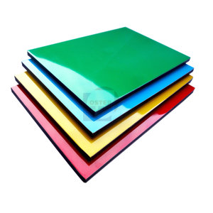 Cao bóng 3mm 4mm 5mm Nhôm Composite Panel thêm dày bên ngoài mặt tiền tường ốp <span class=keywords><strong>ACP</strong></span> alucobond tấm - Product Image 1