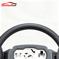 Volant en cuir intérieur imitation bois personnalisé pour Land Rover Range Rover Sport L320