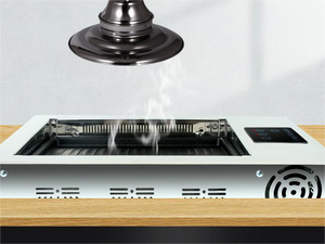 Popular Control táctil multifuncional tubo de humo escape <span class=keywords><strong>barbacoa</strong></span> fumar cocina de curry eléctrica multifunción <span class=keywords><strong>barbacoa</strong></span> eléctrica Gril - Product Image 3