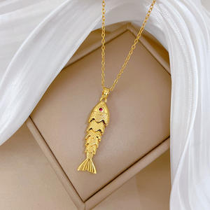 Çok Katmanlı Aktivite Koi Işık Lüks Tarzı Lüks ve Tam Moda Takı Kolyeler - Product Image 6