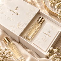 Boîte cadeau de luxe personnalisée à tiroir coulissant pour parfum, avec logo UV sélectif, marquage à chaud et gaufrage, boîte rigide à tiroir avec insert EVA sur mesure