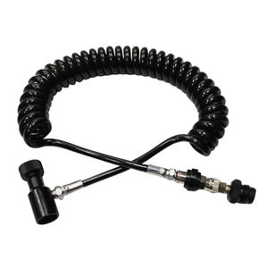 Пейнтбольная газовая катушка, удаленный шланг с манометром QD 1500psi, уплотнительное кольцо - Product Image 2