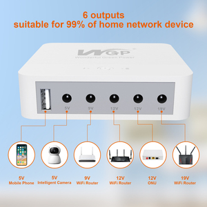 Sistemas de Alimentación Ininterrumpida (UPS), Mini UPS para Router y Módems, Mini UPS en Línea, Alimentación de Respaldo de CC 12v 9v 5v - Product Image 2