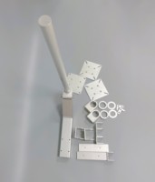 Extrusion d'aluminium Série 6000, Tolérance 1%, Usinage CNC, Pliage, Anodisation, Soudage, Découpe, Norme Européenne, Projecteur