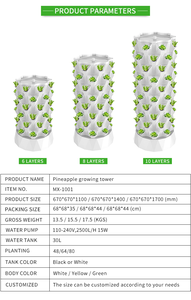 Système d'irrigation goutte à goutte automatique commercial pour jardin vertical hydroponique, conception multicouche pour l'<span class=keywords><strong>arrosage</strong></span> des légumes-feuilles, avec <span class=keywords><strong>pompe</strong></span> - Product Image 5