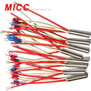 MICC ฮีตเตอร์ตลับหมึกแบบองค์ประกอบ,พร้อมฮีตเตอร์ตลับลวดตะกั่ว15''