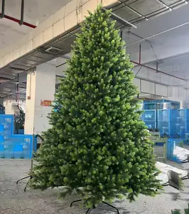 Fábrica Atacado Alta Qualidade 150cm 180cm 210cm 240cm Full PE árvores de Natal decorativas