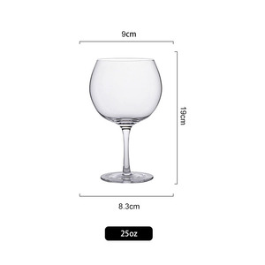 Grand ensemble de verres à gin tonic en forme de ballon, coupe en cristal, gobelet à vin rouge ventru pour bar et fête - Product Image 2