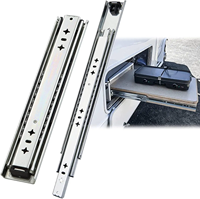 Glissières de tiroir à extension complète robustes YENUO de 12 à 40 pouces, rails de meuble à roulement à billes à montage latéral, pour cuisine, chambre et mobilier