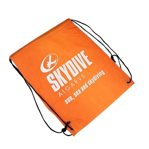 Factory Price Polyester Waterproof <b>Backpack</b> Beach Bag 190T Custom Print <b>Drawstring</b> Bags - Product Image 6