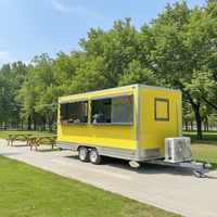 Food Truck Mobile avec Salle de Bain, Food Truck d'Extérieur, Food Truck à Limonade, Food Truck Italien, Food Truck de Conduite avec Cuisine Complète