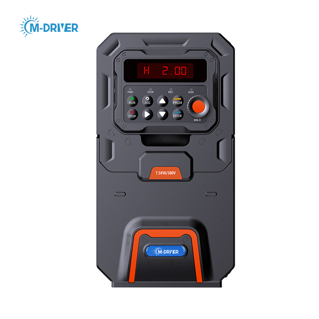 M-driver VFD Drive 7.5kw 10hp 380V AC Frequency Converter 50Hz 60Hz Model 800-0075G3 IP20 for Compressor & Motor