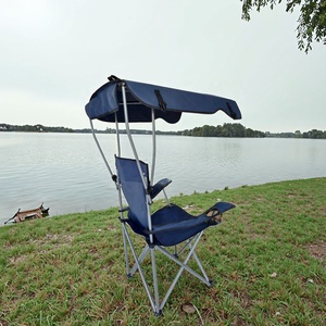 Di động ngoài trời gấp Polyester dù để che nắng ghế với tán có thể gập lại câu cá cắm trại ghế bãi biển cho du lịch cho đi bộ đường dài Dã Ngoại - Product Image 6