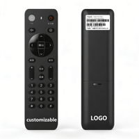 Nouvelle télécommande universelle entièrement personnalisable, télécommande à commande vocale pour boîte TV intelligente