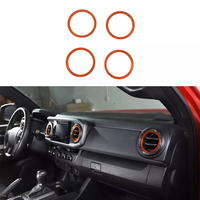 ApexRide Prix de Gros Kits Intérieurs en Aluminium Anneau de Grille d'Aération Centrale pour TOYOTA TACOMA 2016-2023