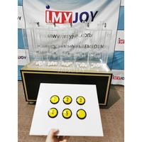 Lucky Online Lotto Draw Machine Air Jet Soufflant Ernie Ping Pong Ball Grande Cage de dessin en ligne de loterie pour Bingo