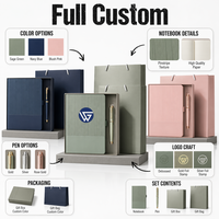 Coffret Cadeau Stylo et Carnet A5 80 Feuilles en PU Thermique de Haute Qualité, Personnalisé, Premium, pour Dirigeants, Entreprises, Écoles et Bureaux, Édition 2026