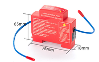 Dispositif d'extinction d'incendie aérosol Baiwei Heat Heataerosol pour armoires de distribution électrique sur rail DIN