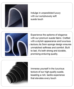 <span class=keywords><strong>Tissu</strong></span> de garniture de pavillon automatique en daim avec matériau de remplacement en mousse pour emballage de tube de <span class=keywords><strong>toit</strong></span> de <span class=keywords><strong>voiture</strong></span> réparation à domicile/bricolage tête d'affiche Materia - Product Image 6