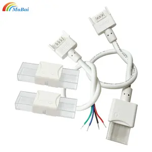Conectores de Tira de Luz LED de PCB Sólido Hippo-M, Impermeables IP65, Conexión Rápida y Fácil, 12V, para Tira de Luz de un Solo Color de 10mm - Product Image 1