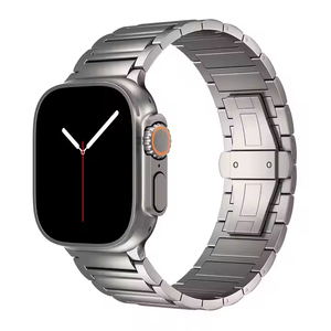 Keepwin Montre en <span class=keywords><strong>titane</strong></span> de 49mm de haut de gamme <span class=keywords><strong>Bracelet</strong></span> <span class=keywords><strong>ultra</strong></span> pour montre intelligente <span class=keywords><strong>Apple</strong></span> IWatch <span class=keywords><strong>Ultra</strong></span> 9/8/7/6/5/4/SE - Product Image 4
