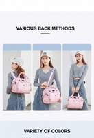 Grande poussette multifonctionnelle de voyage pour bébé Sac à langer imperméable pour maternité Sac à langer pour bébé avec fermeture à glissière