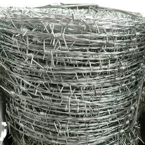 Alambre de Púas Galvanizado de 1.24mmx1.24mm y 1.5mmx1.5mm, Rollo de 200m, 300m, 500m, Directo de Fábrica en China - Product Image 1