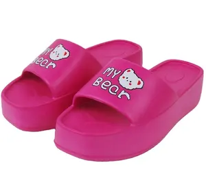 Slides pantoufles plat pour femmes