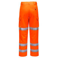 190T Essentials 100% Polyester armure toile PVC enduit 200g pantalons et pantalons de pluie haute visibilité ENISO 20471 classe 1