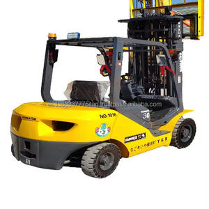 Gran oferta usada KOMATSU 30 bomba de fuente diésel de 3 toneladas motor carretilla elevadora caja de cambios de alto rendimiento características de construcción al por menor - Product Image 1